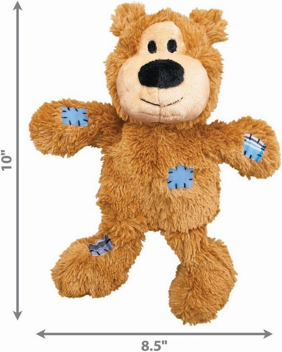 KONG Wild Knots Bears Durable Dog Toys Size:Med/Large Pack of 2, Medium Breeds