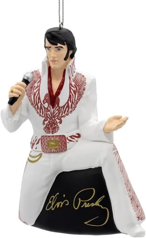 Kurt Adler Glass Elvis Presley® Ornament
