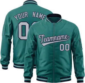KXK Custom Bomber Jacket Lightweight Baseball Varsity Windbreaker Personalized Letters Number Logo for Adult Youth