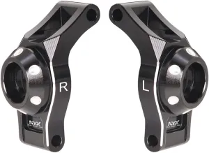 KYX Racing Aluminum Rear Carriers Rear Hubs Upgrades Parts Accessories for 1/16 Scale RC Crawler Car Traxxas Mini-Maxx