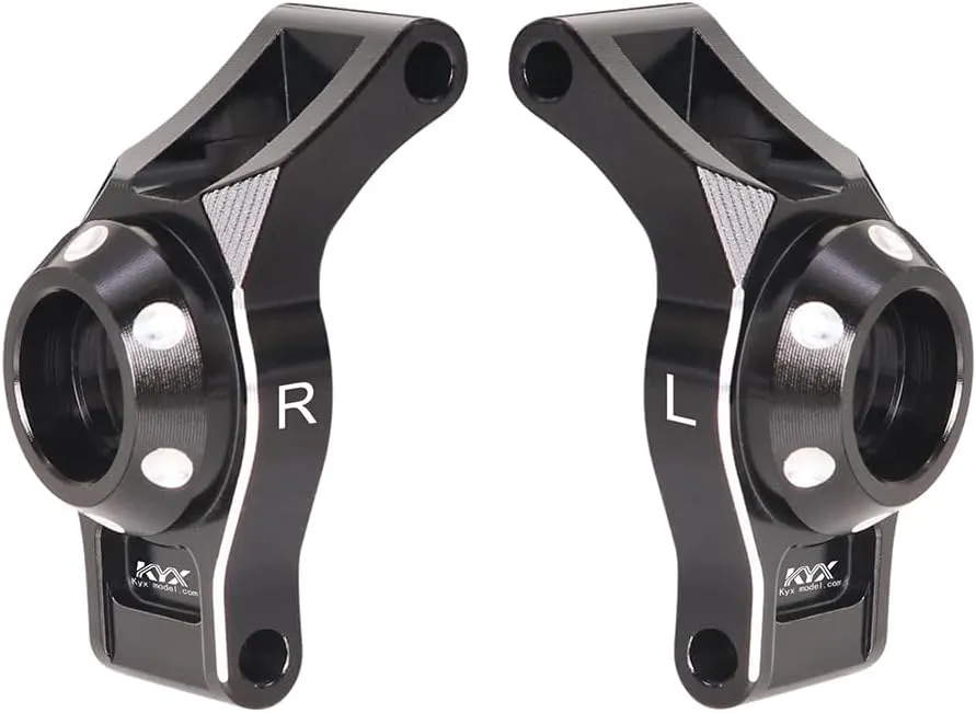 KYX Racing Aluminum Rear Carriers Rear Hubs Upgrades Parts Accessories for 1/16 Scale RC Crawler Car Traxxas Mini-Maxx