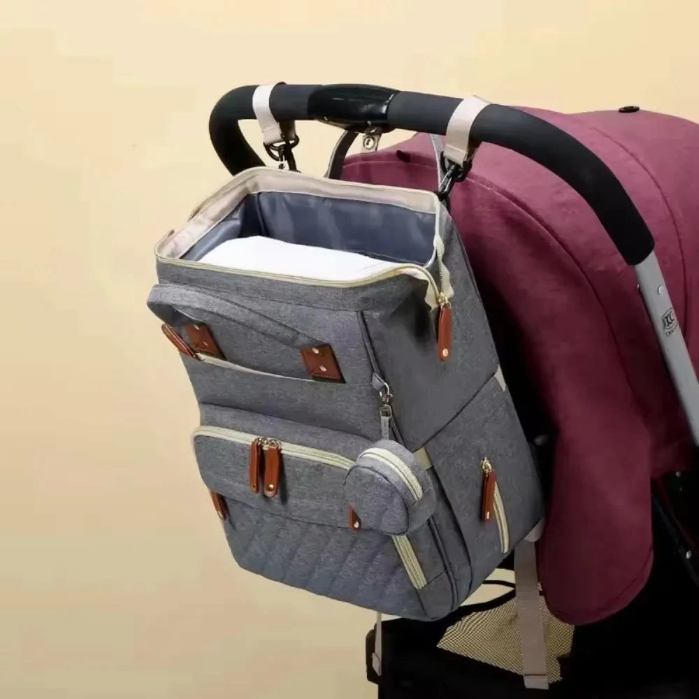 Large Baby Diaper Backpack with Changing Pad for Parents