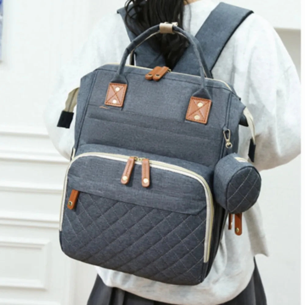 Large Baby Diaper Backpack with Changing Pad for Parents