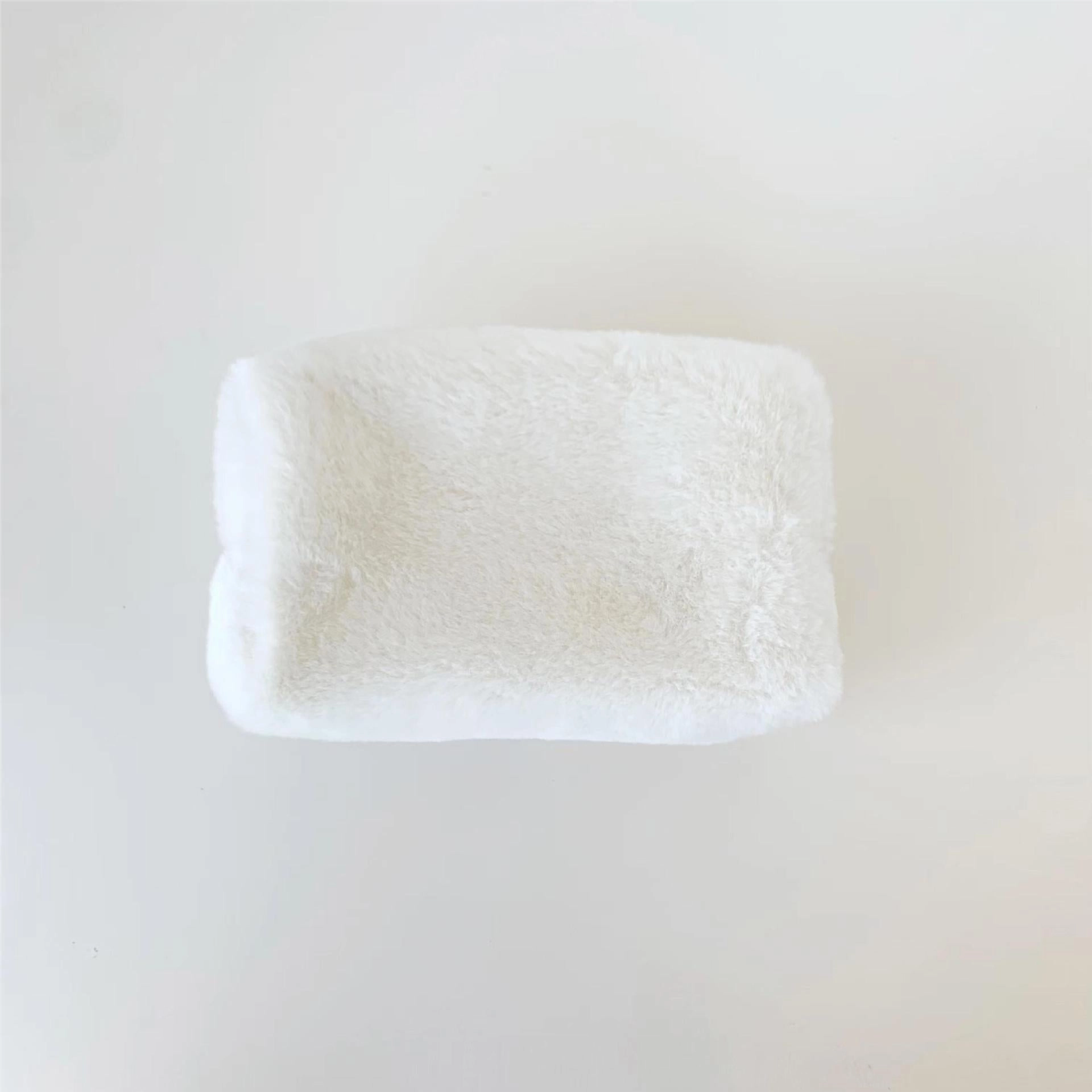 Large Capacity Pencil Soft Glutinous Solid Cosmetic Bags