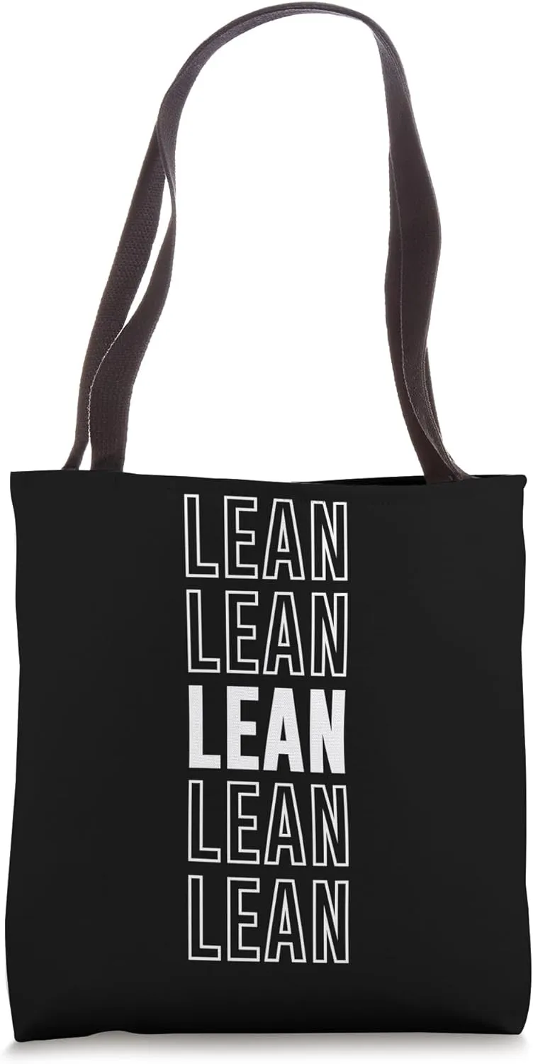 Lean Tote Bag