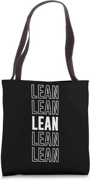 Lean Tote Bag