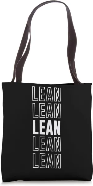 Lean Tote Bag