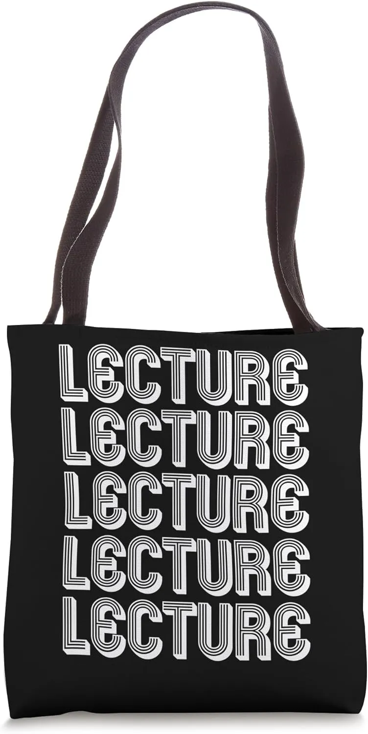 Lecture Tote Bag