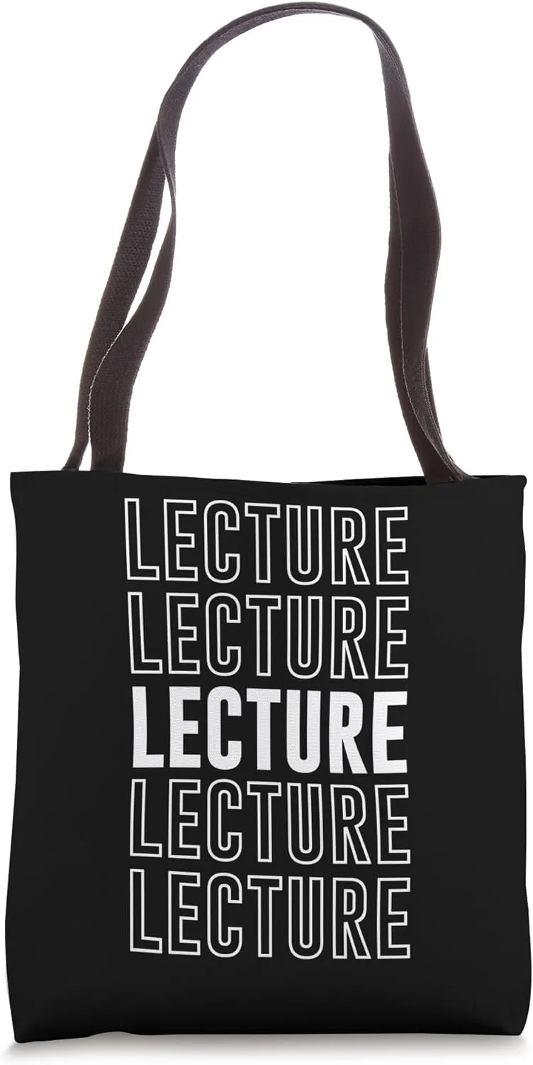 Lecture Tote Bag
