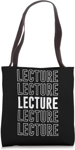 Lecture Tote Bag