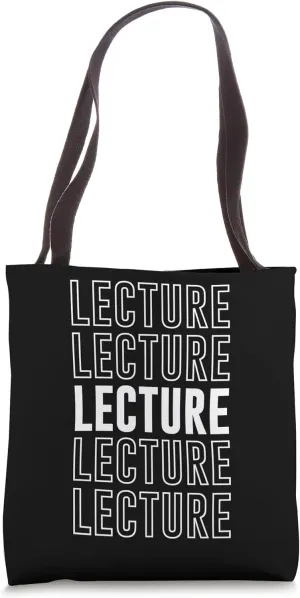Lecture Tote Bag