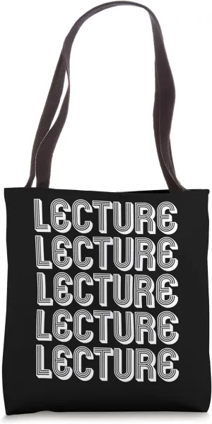 Lecture Tote Bag