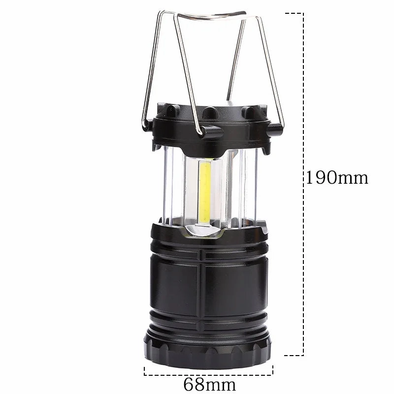 LED Hight power White Outdoor Camping Lamp Portable Stretch Camping Lamp Portable Tent Pull Lantern Emergency Light