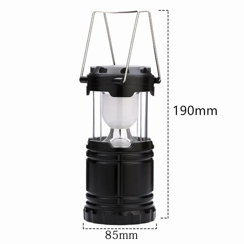 LED Hight power White Outdoor Camping Lamp Portable Stretch Camping Lamp Portable Tent Pull Lantern Emergency Light