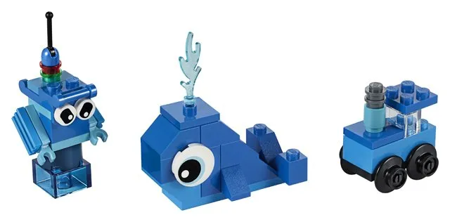 Lego Classic Creative Blue Bricks 11006