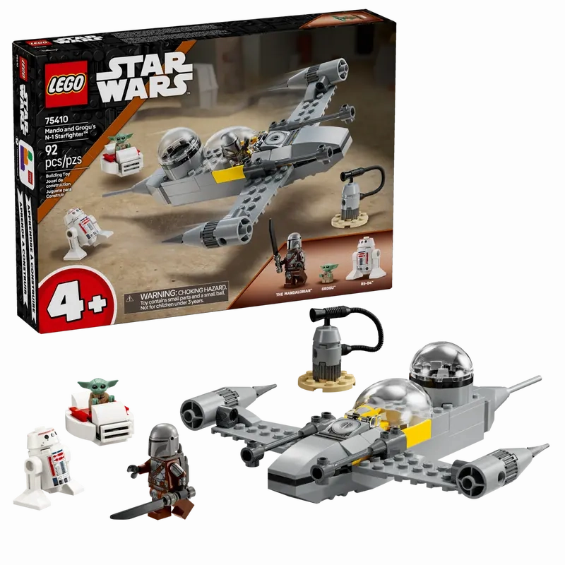 LEGO Star Wars Mando and Grogu's N-1 Starfighter™ 75410
