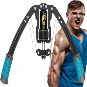LEJIEYIN Twister Arm Exerciser - Adjustable 22-440lbs Hydraulic Power/Home Chest Expander/Shoulder Muscle Training Fitness Equipment/Arm Enhanced Exercise Strengthener