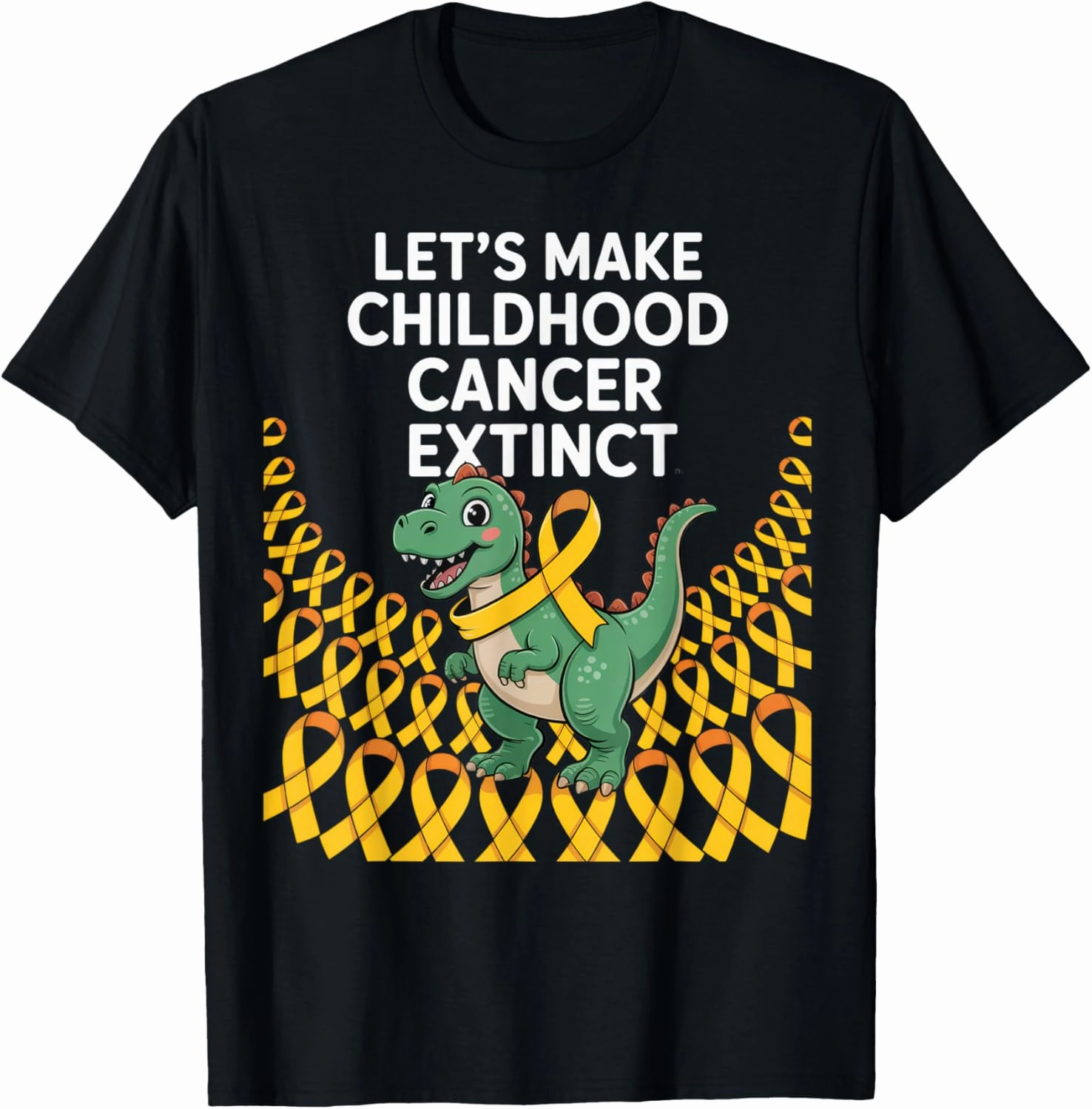 Let's Make Childhood Cancer Extinct Cancer Awareness T-Shirt