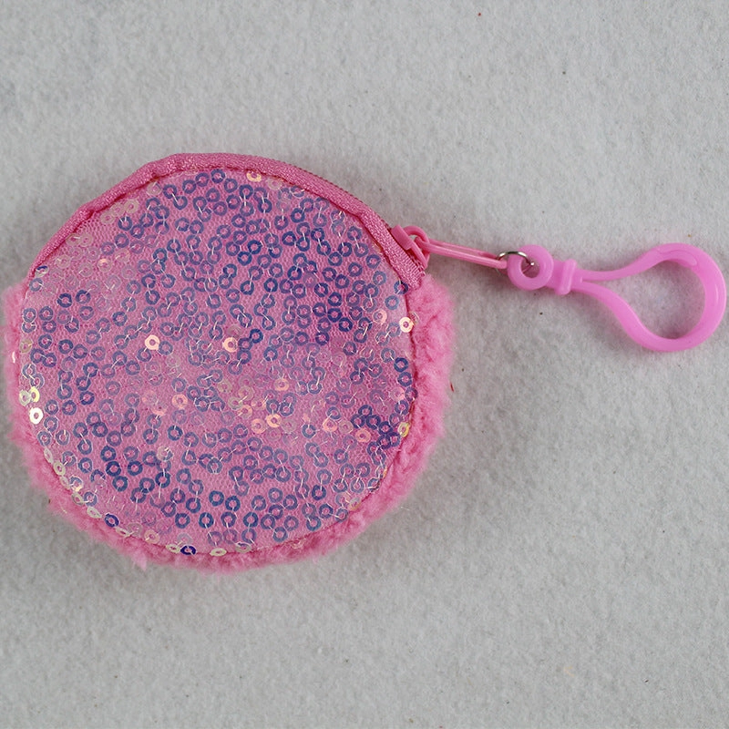 Light Board Sequined Laser Earphone Portable Purses