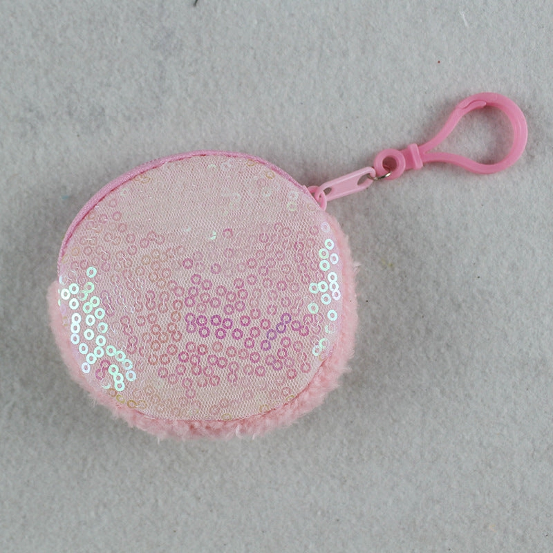Light Board Sequined Laser Earphone Portable Purses