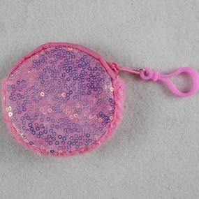 Light Board Sequined Laser Earphone Portable Purses