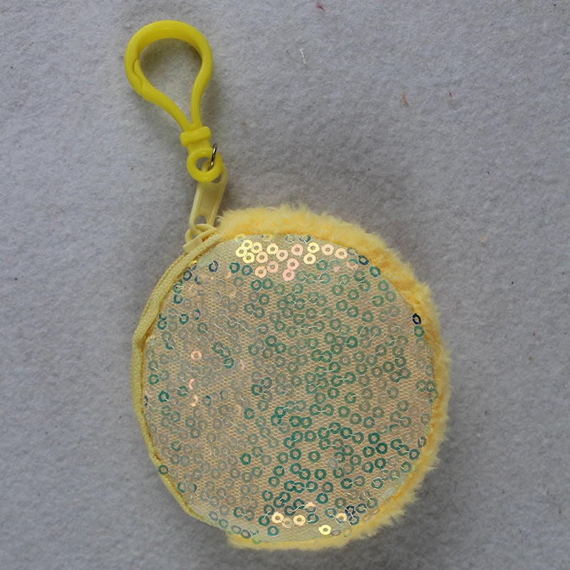 Light Board Sequined Laser Earphone Portable Purses