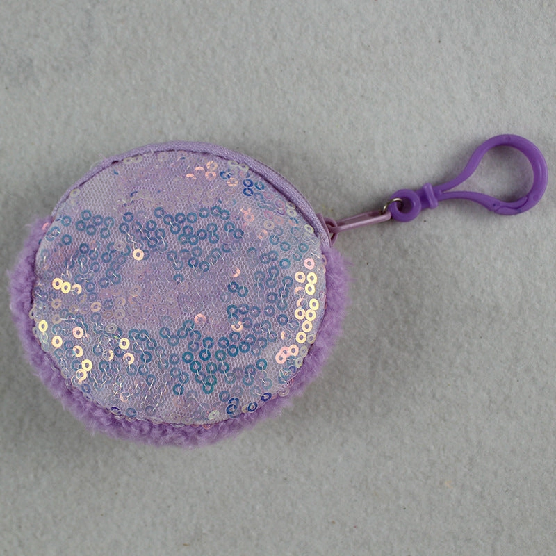 Light Board Sequined Laser Earphone Portable Purses
