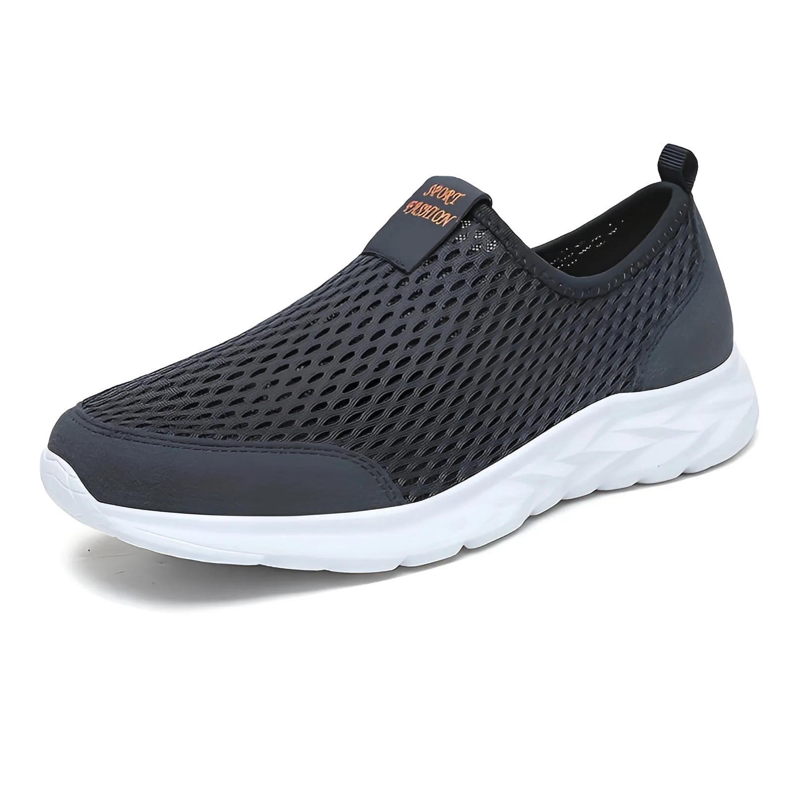 Lightweight Breathable Slip-On Women's Sneakers - Water-Resistant