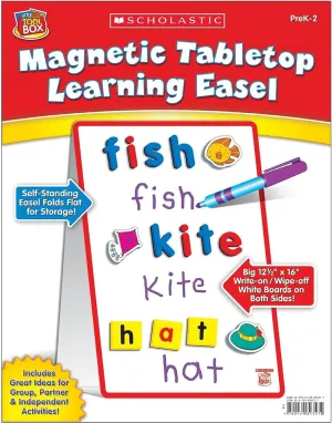 Little Red Tool Box: Magnetic Tabletop Learning Easel