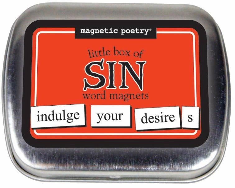 Little Box of Words Magnetic Poetry Kit