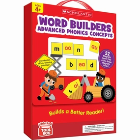 Little Red Tool Box: Word Builders Phonics Tiles: Advanced Phonics Concepts