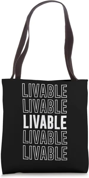 Livable Tote Bag
