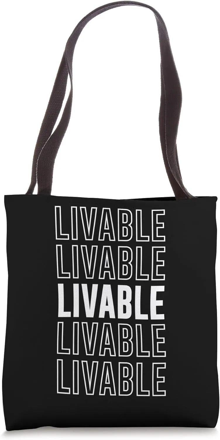 Livable Tote Bag