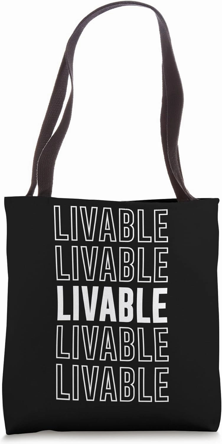 Livable Tote Bag
