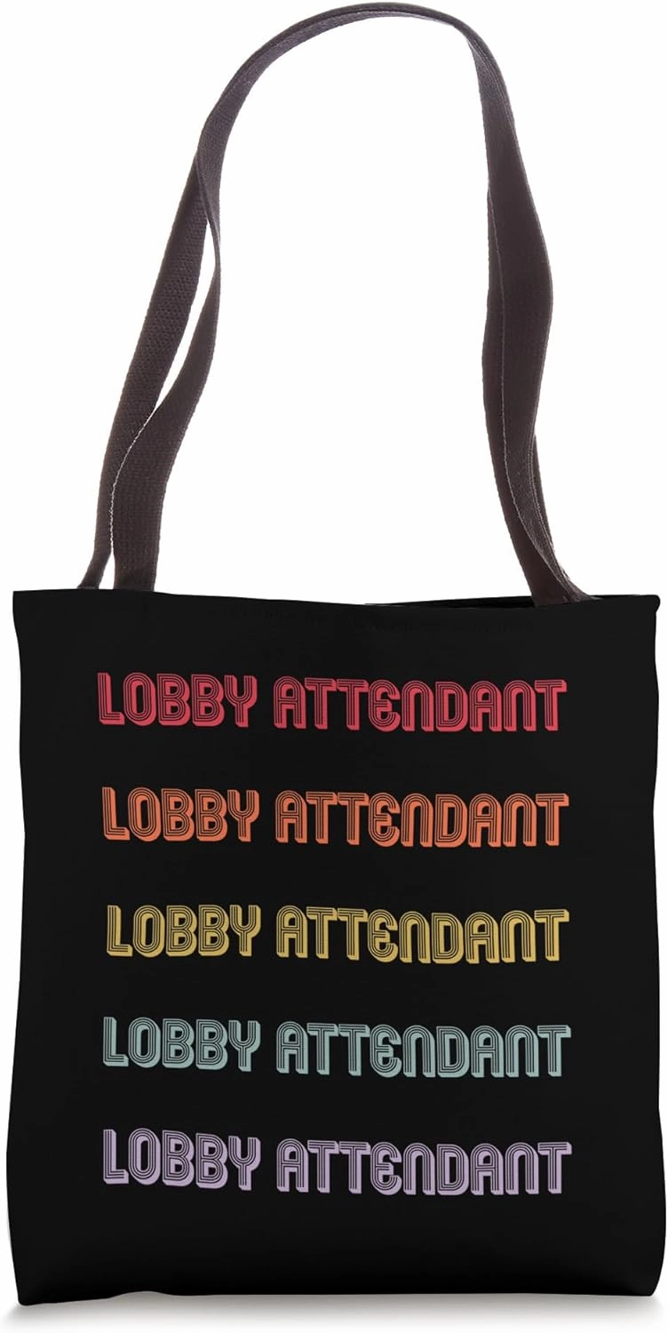 Lobby Attendant Tote Bag