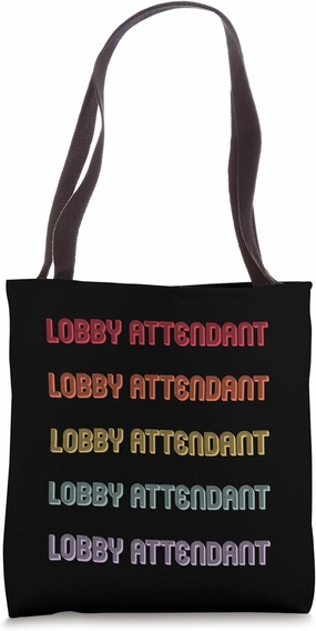 Lobby Attendant Tote Bag