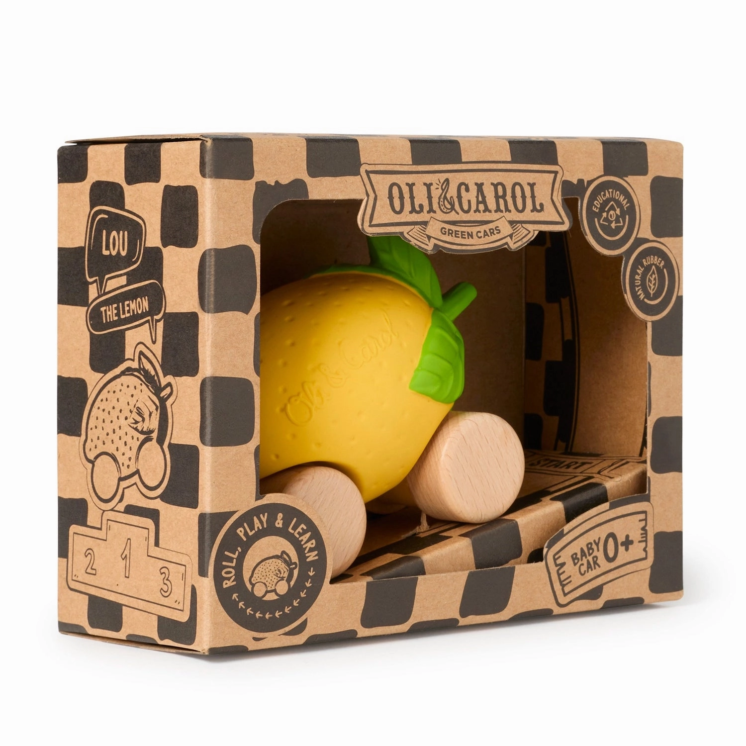 Lou the Lemon Baby Car