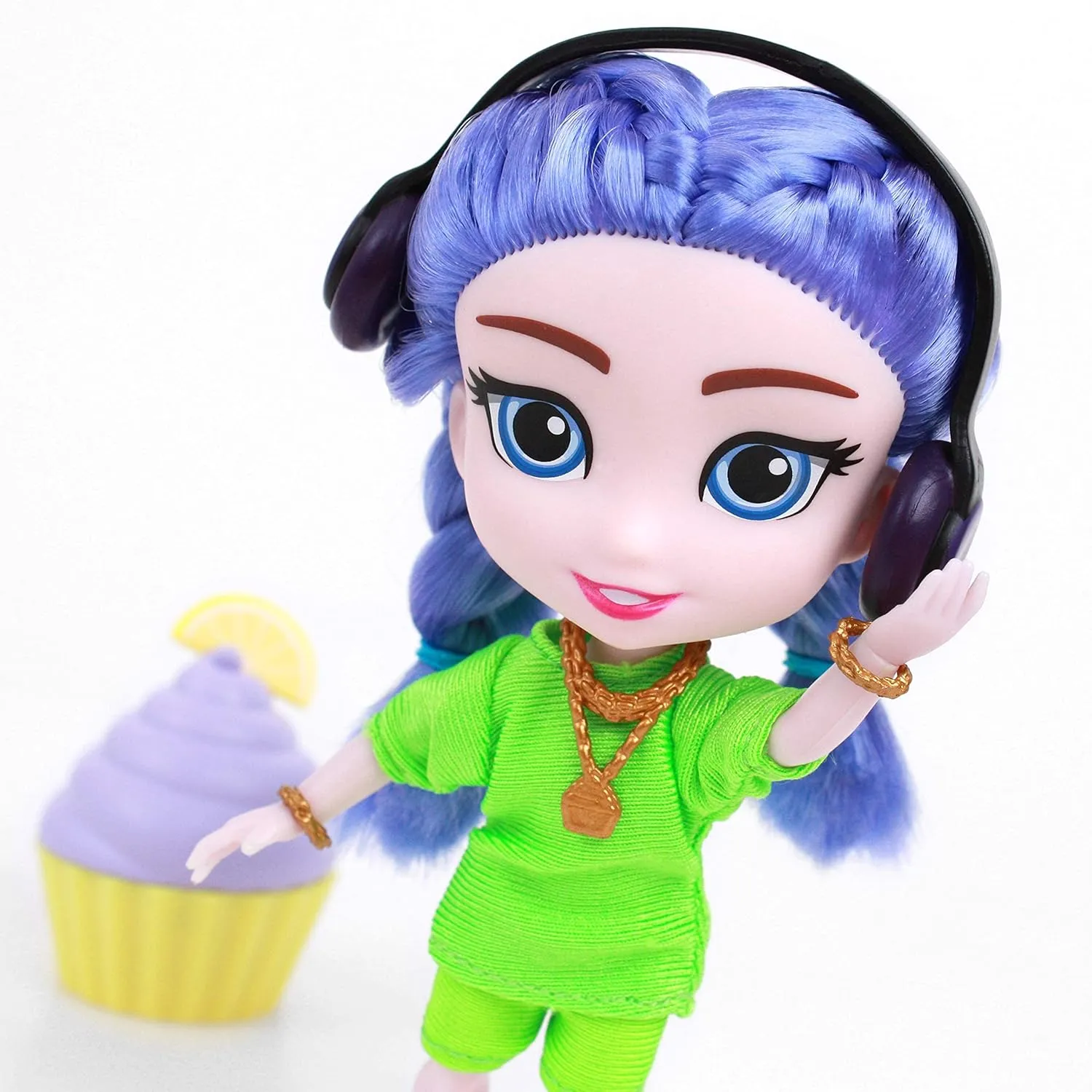 Loyal Subjects - for Keeps Ella Girl with Cupcake Keepsake Violet Hair 5 Action Figure (Net)