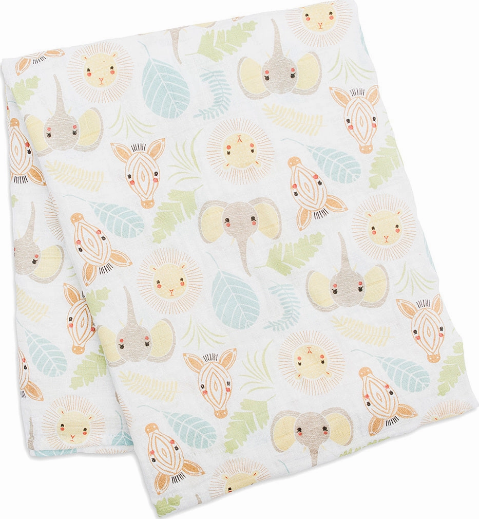 Lulujo Jungle Swaddle - 47x47"