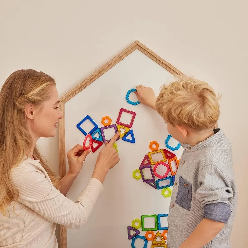 Magformers Challenger 14-Piece Set | Magnetic Tiles Building Blocks, Educational Kit, STEM Toy Set | Magnetic Building Tiles for Kids to Develop Problem-Solving Abilities and Shape Recognition