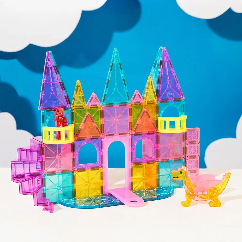 Magna - Tiles Castle DLX   Micromags - 48 Piece Set
