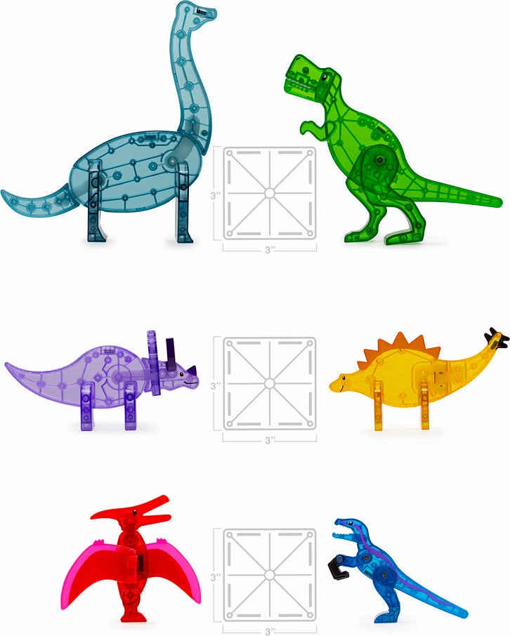Magna-Tiles Dino World XL