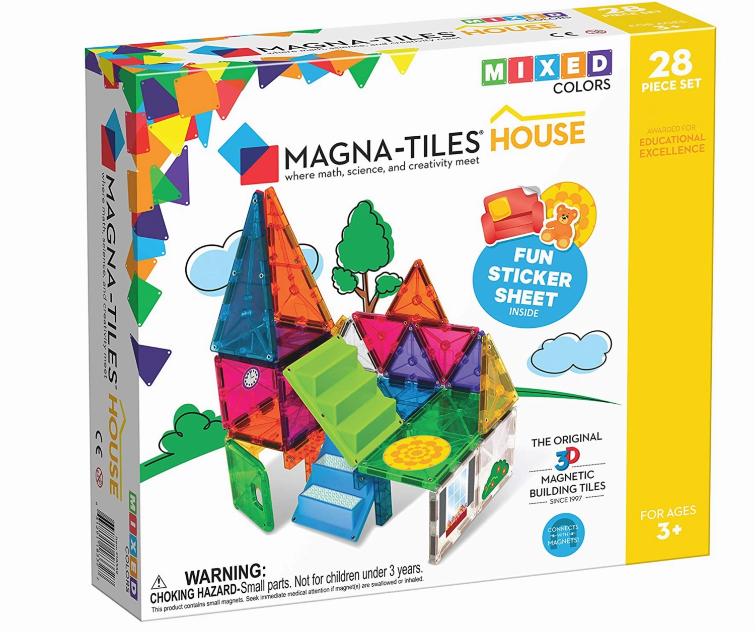 Magna-tiles House