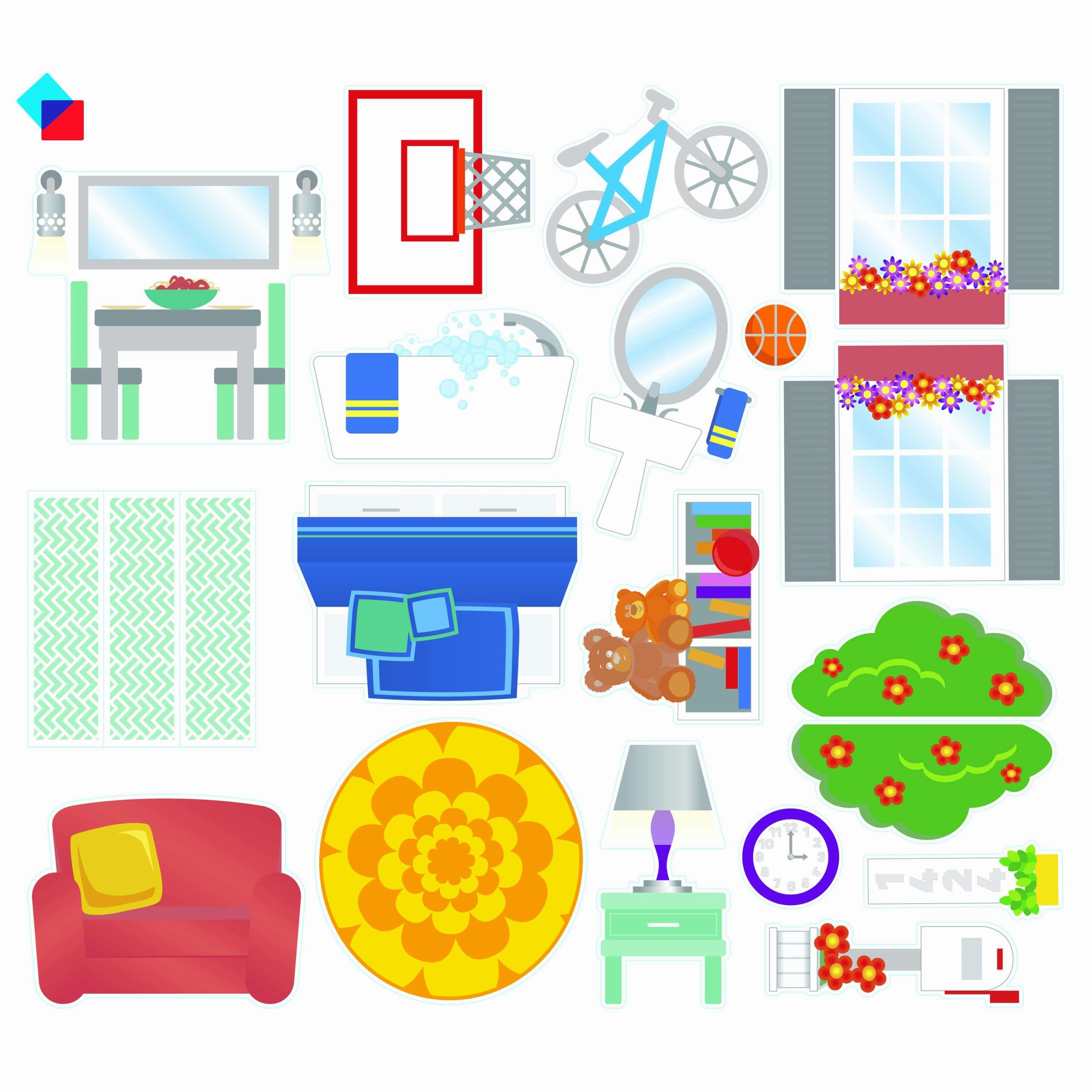 Magna-Tiles House  28 Piece Set