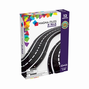 Magna Tiles Xtra Roads 12 Pieces