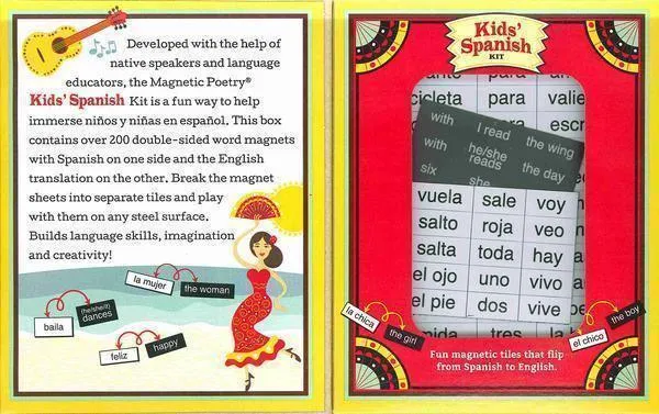 Magnetic Poetry Kids' Spanish