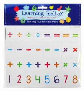 Magnetic Learning Resources - Numbers & Symbols For Basic Math