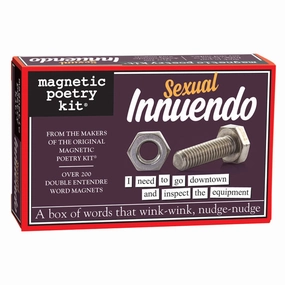 Magnetic Poetry - Sexual Innuendo