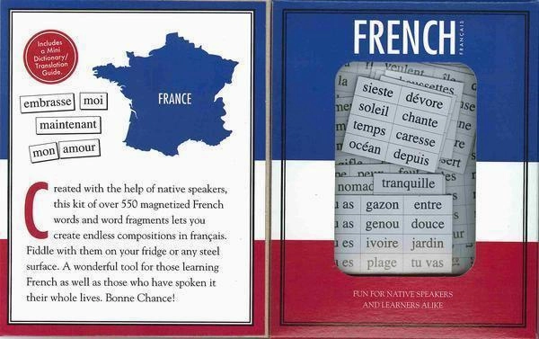 Magnetic Poetry French