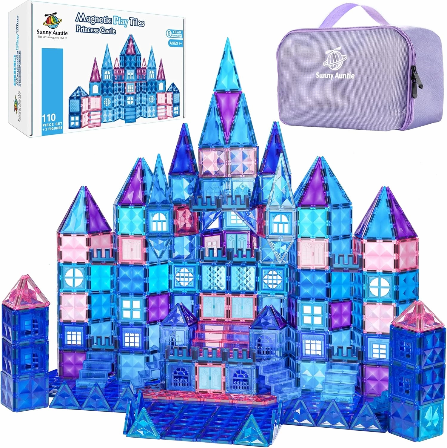 Magnetic Tiles 110 pcs